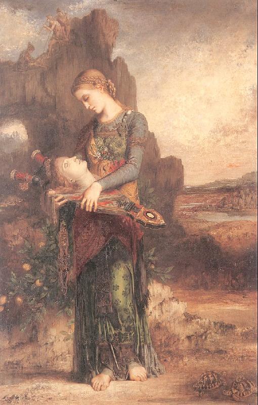 Gustave Moreau Orpheus France oil painting art